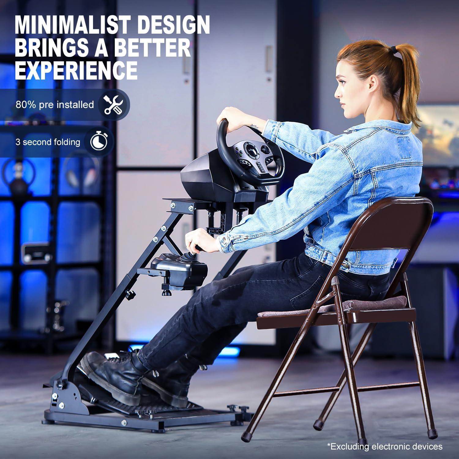 Soporte de Volante Marada Racing G920 Ajustable y Plegable