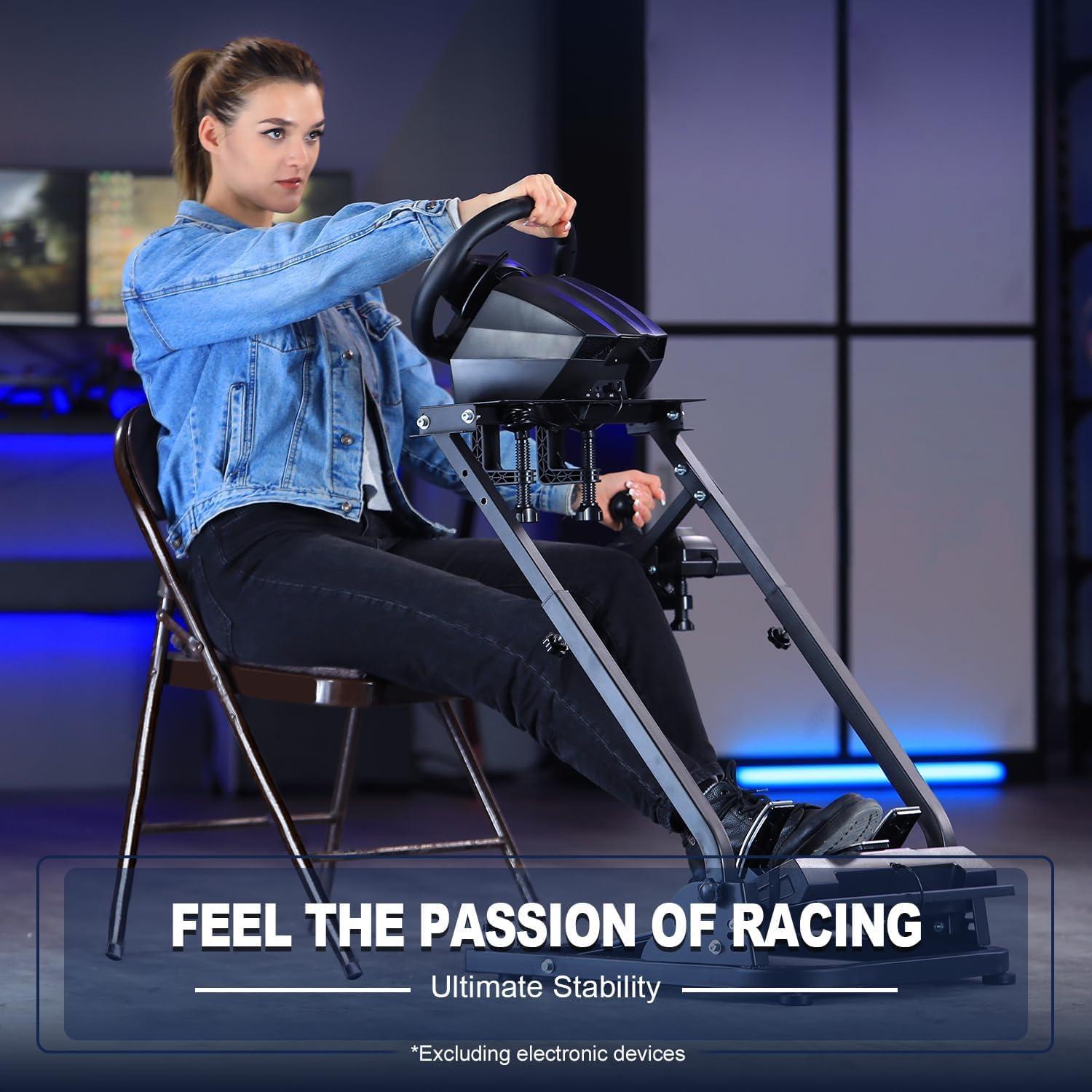 Soporte de Volante Marada Racing G920 Ajustable y Plegable