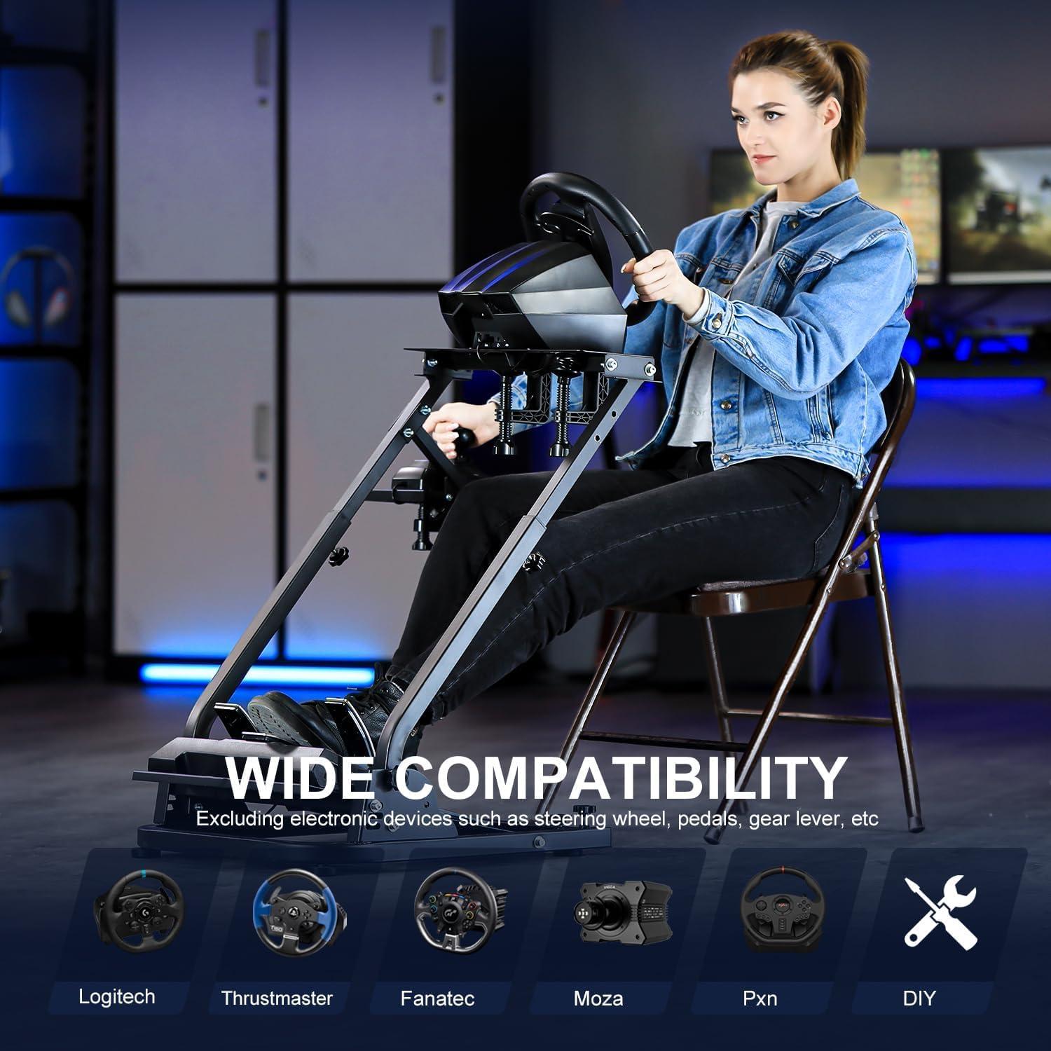 Soporte de Volante Marada Racing G920 Ajustable y Plegable