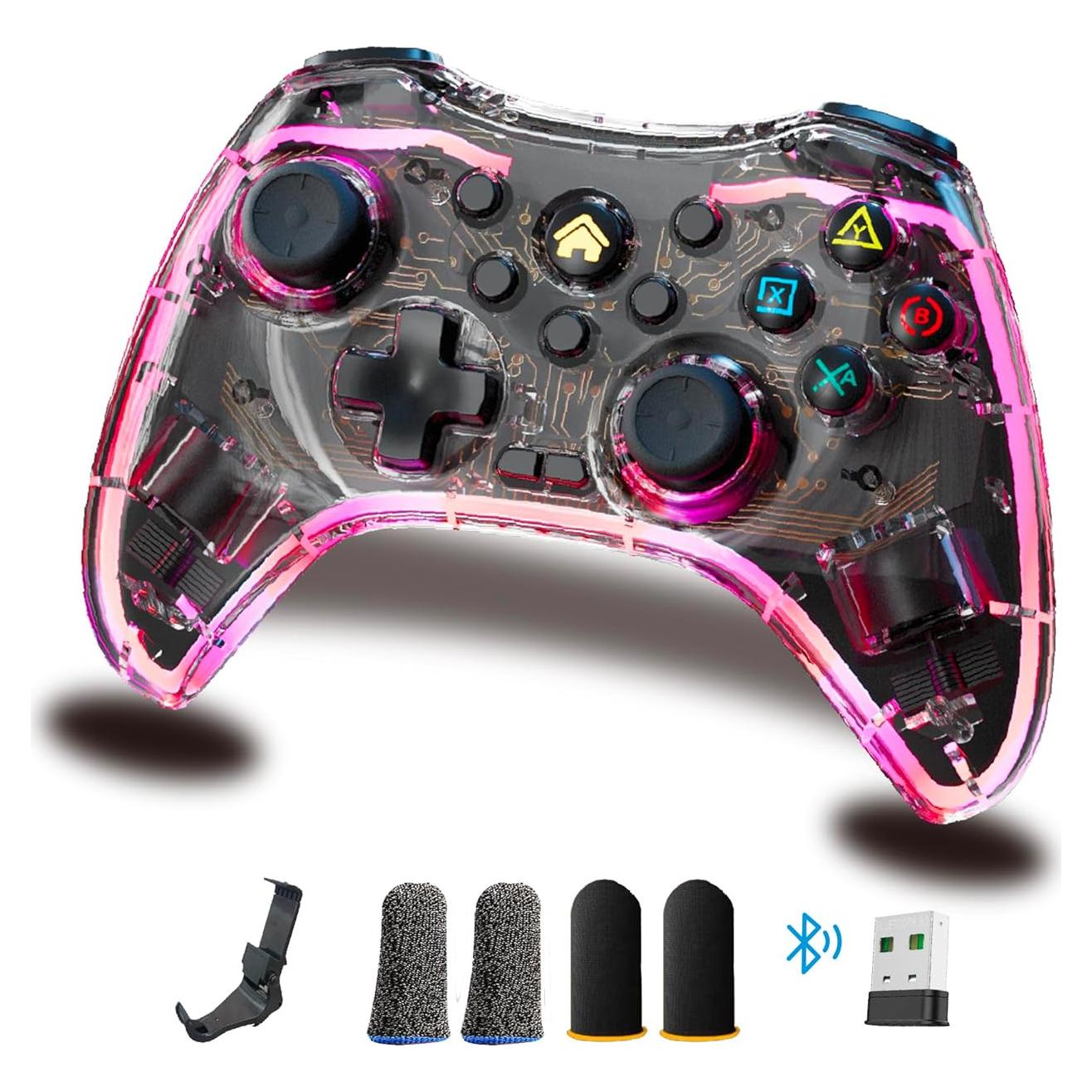 Controlador Inalámbrico 7-en-1 Feng Tech para Nintendo Switch/PS4