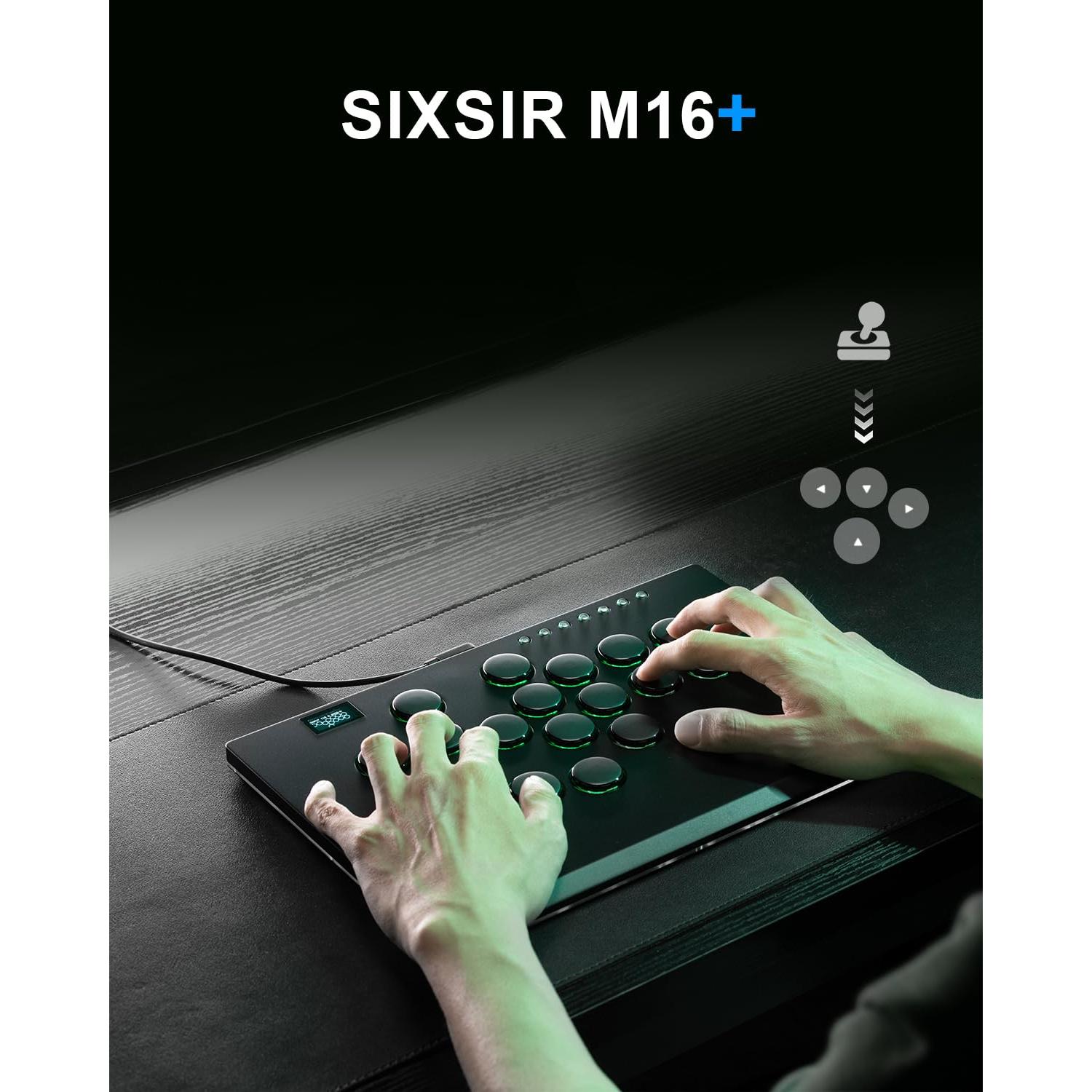 Teclado M16 Plus SIXSIR con Switch Kailh Blue