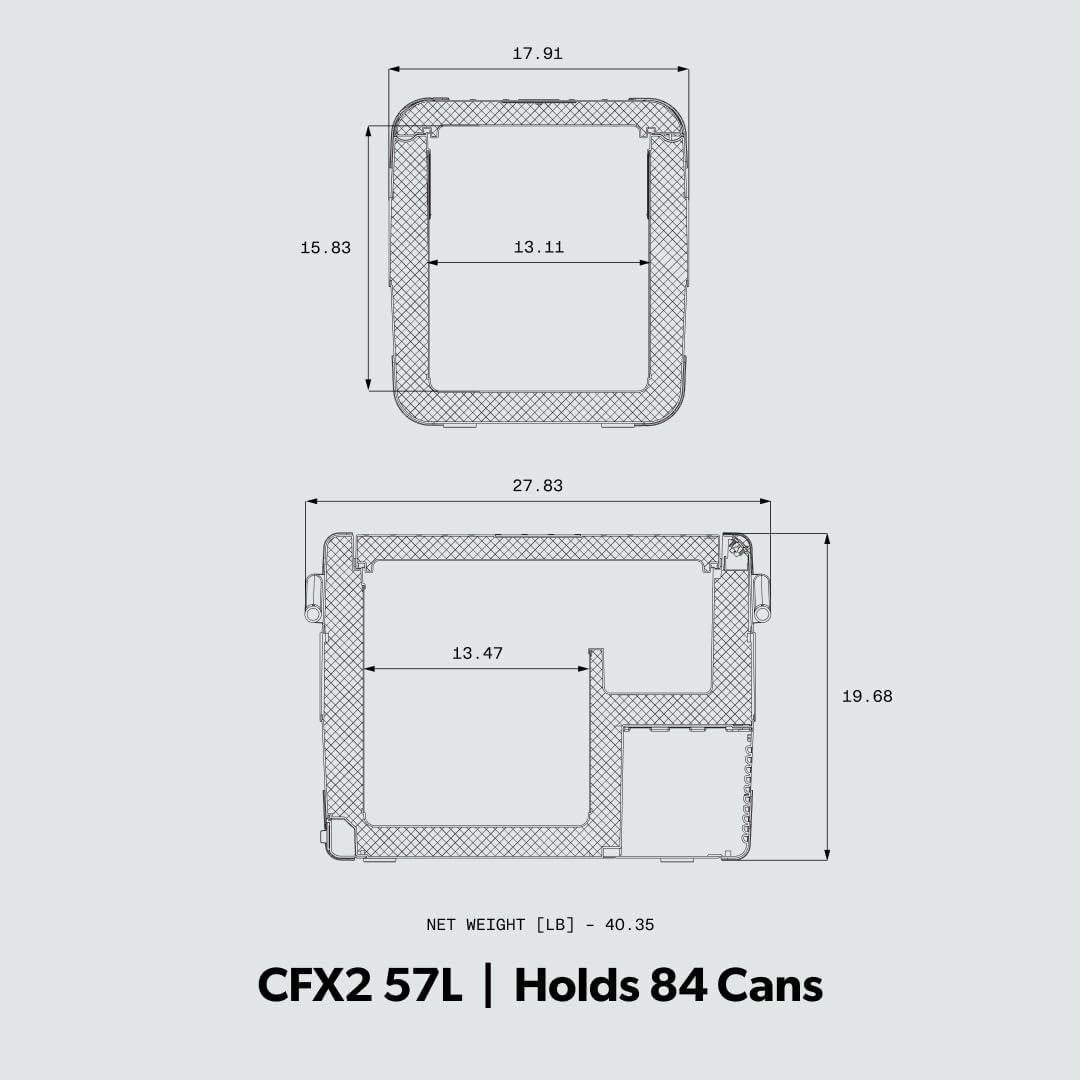 Refrigerador Portátil Dometic CFX2 57L - Aislado y Bluetooth