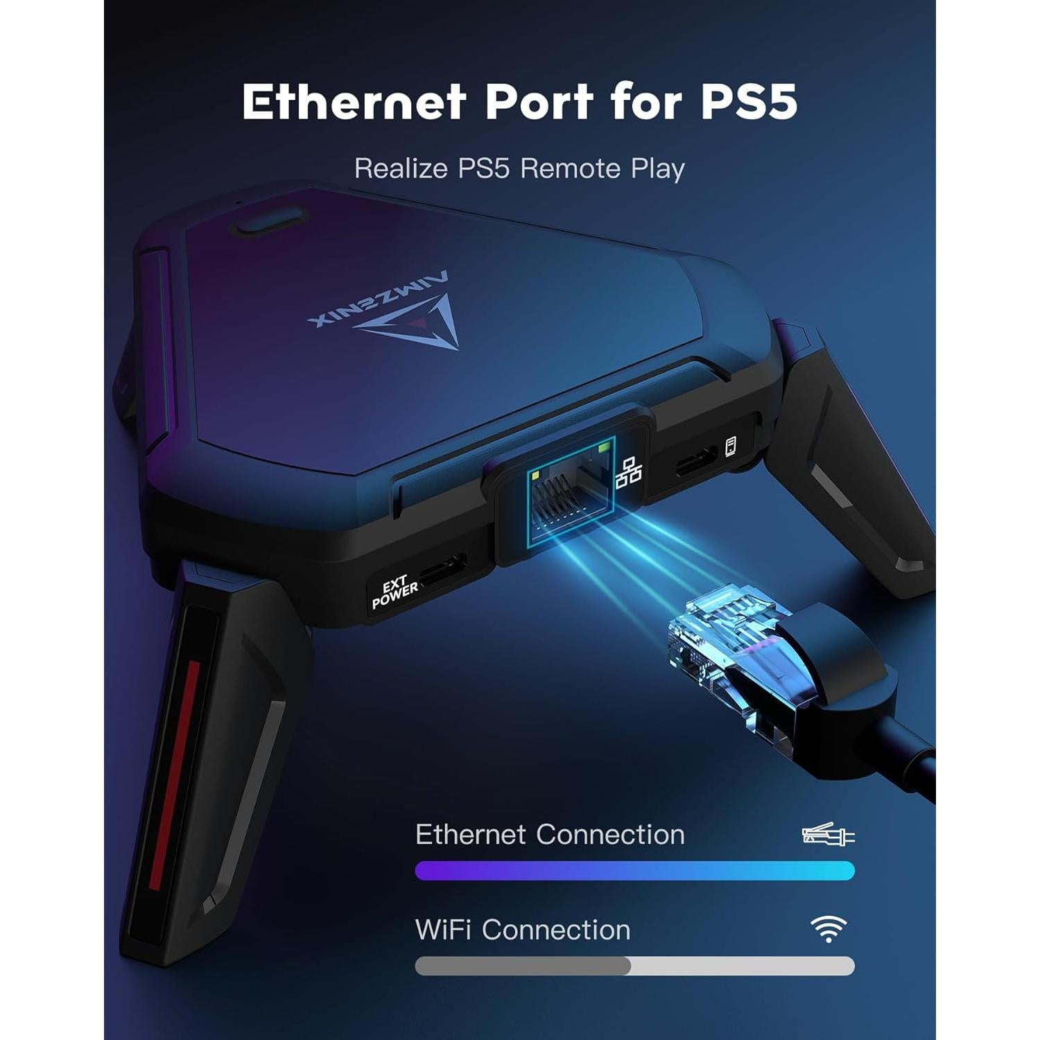 Adaptador Teclado y Ratón AIMZENIX Monster PS5 - Compatible PS5