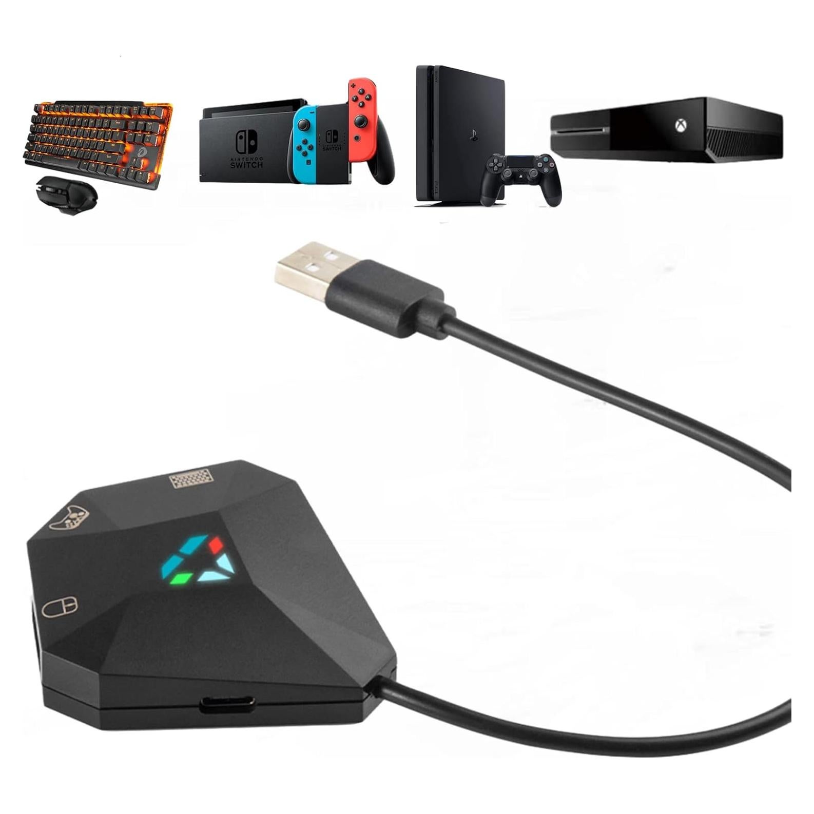 Adaptador de Teclado y Ratón arVin para Consolas PS4/Xbox