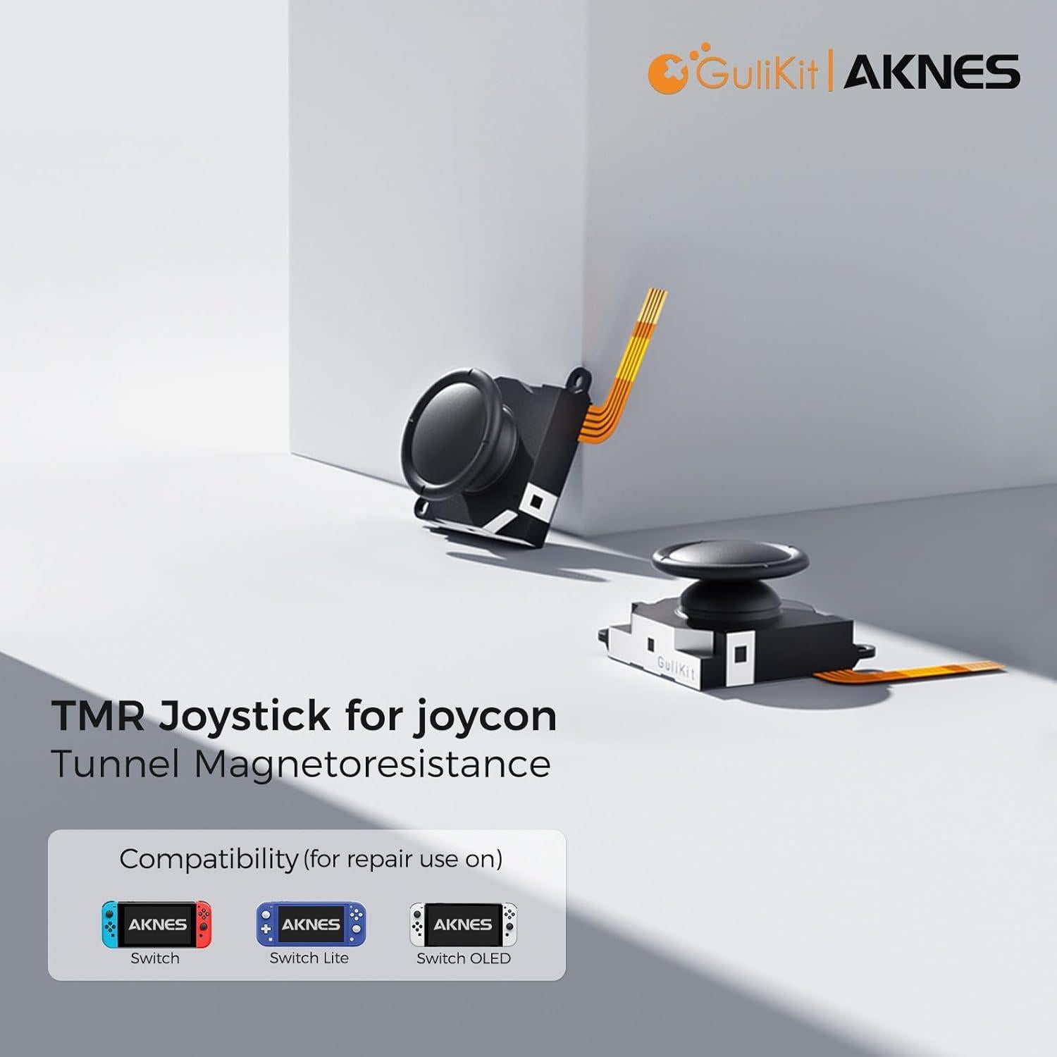 Joysticks GuliKit TMR para JoyCon de Nintendo Switch - 1 Par