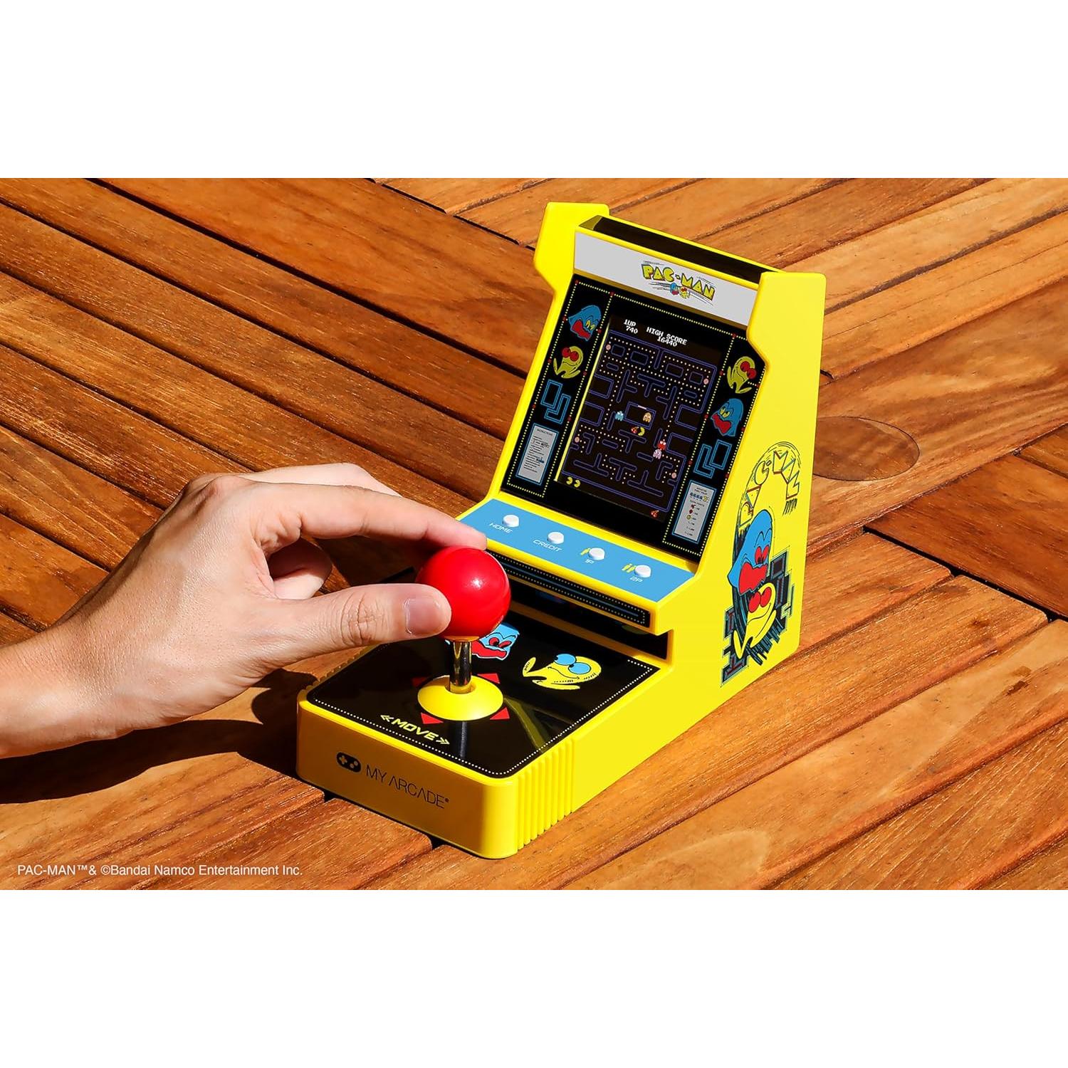 Joystick Mi Arcade Pac-Man 3.5" Retro Portátil