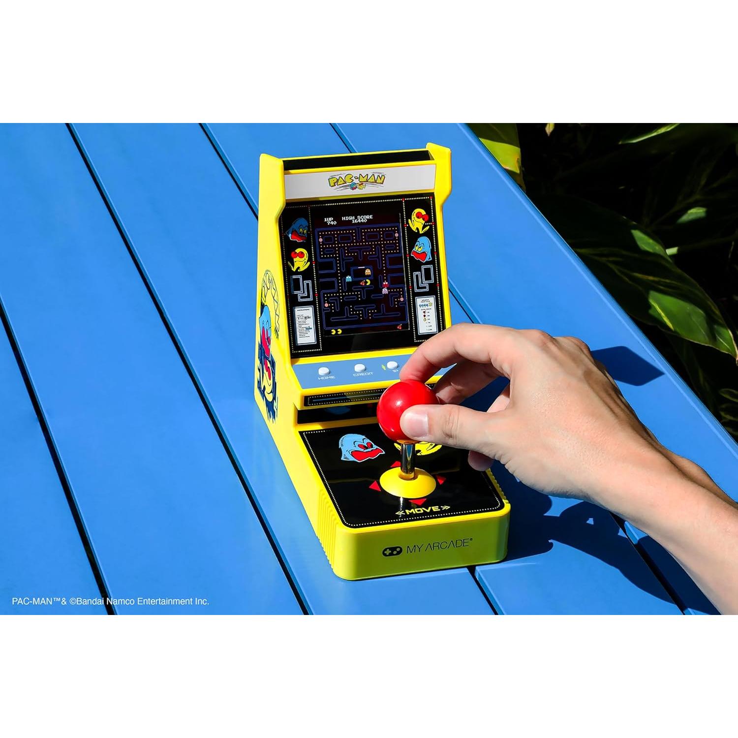 Joystick Mi Arcade Pac-Man 3.5" Retro Portátil