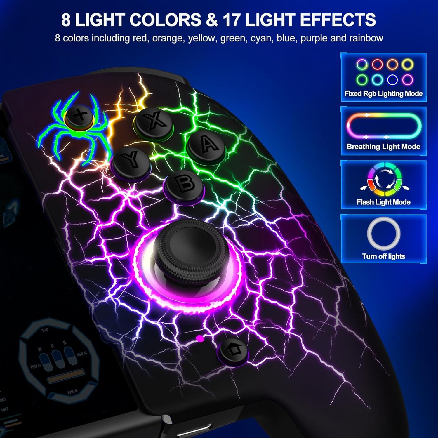 Controlador Inalámbrico Gammeefy JC201 para Nintendo Switch