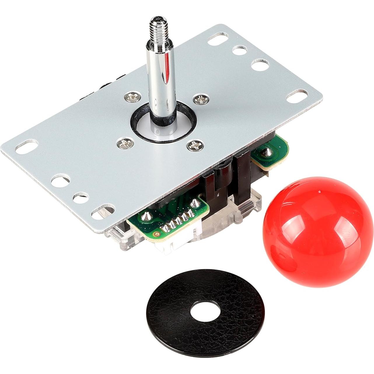 Joystick Clásico EG STARTS Rojo 5 Pin 4-8 Vías para PC