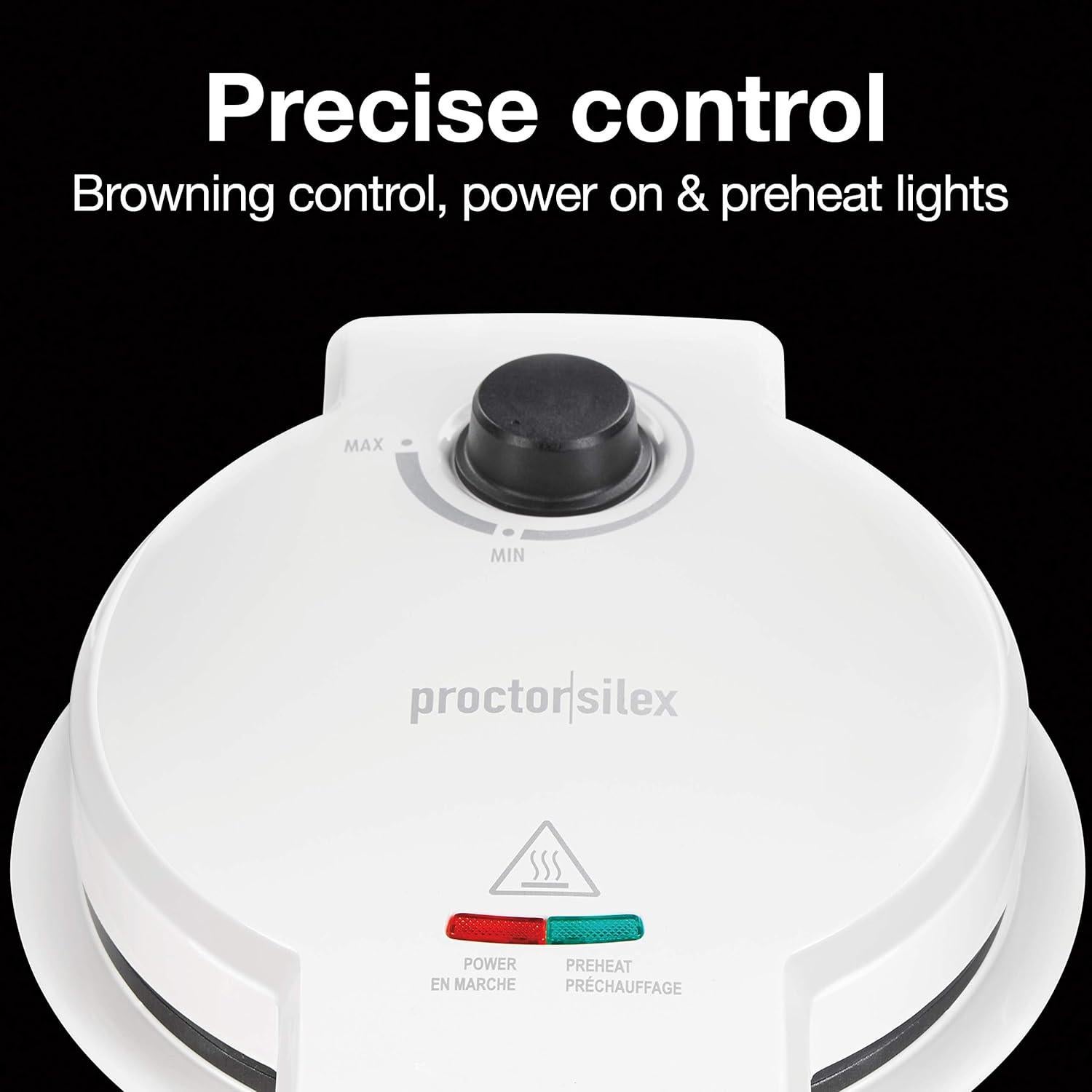 Fabricante de Conos de Waffle Proctor Silex 800W Antiadherente