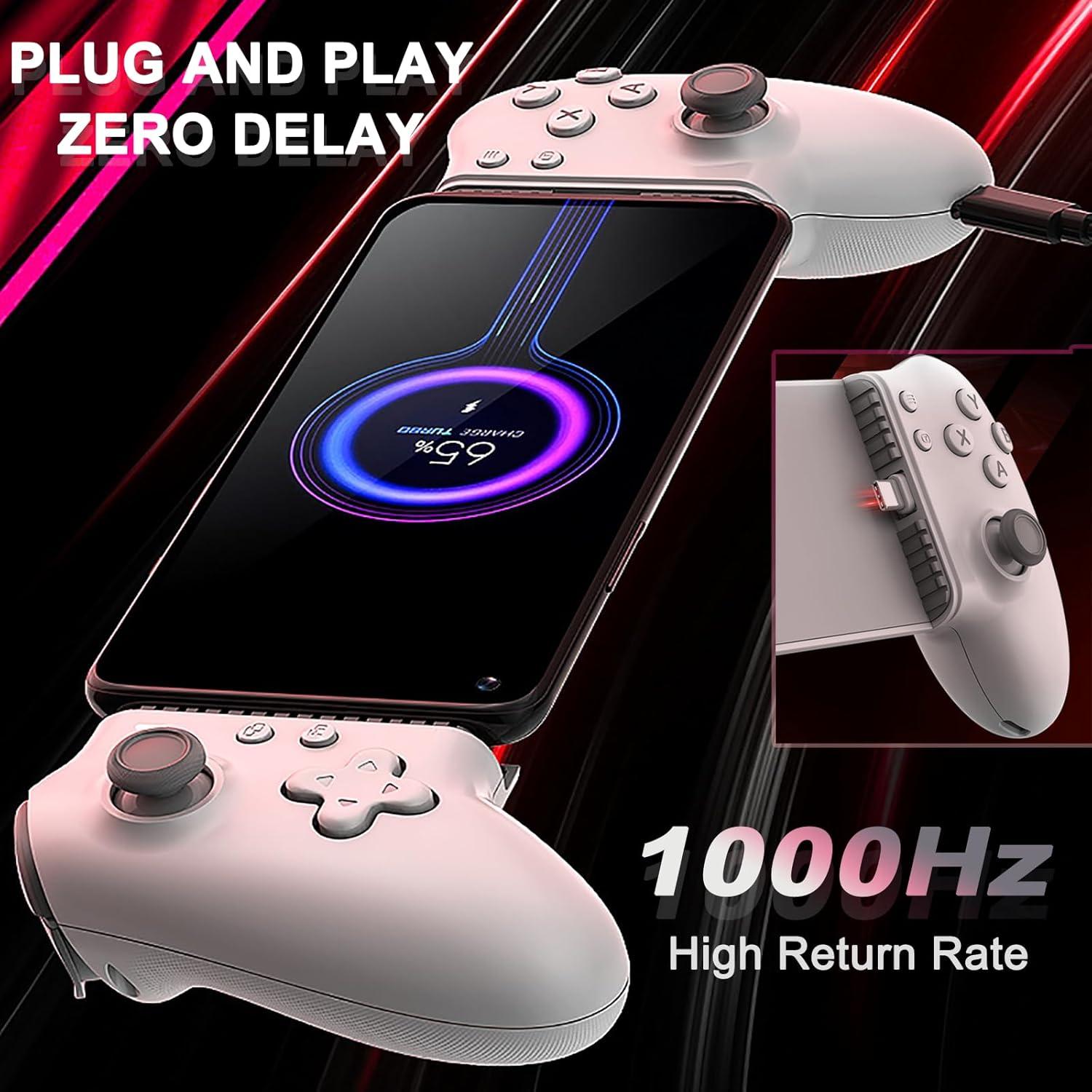 Controlador de Juegos Móvil USB C Megadream para iPhone 15/16 y Android