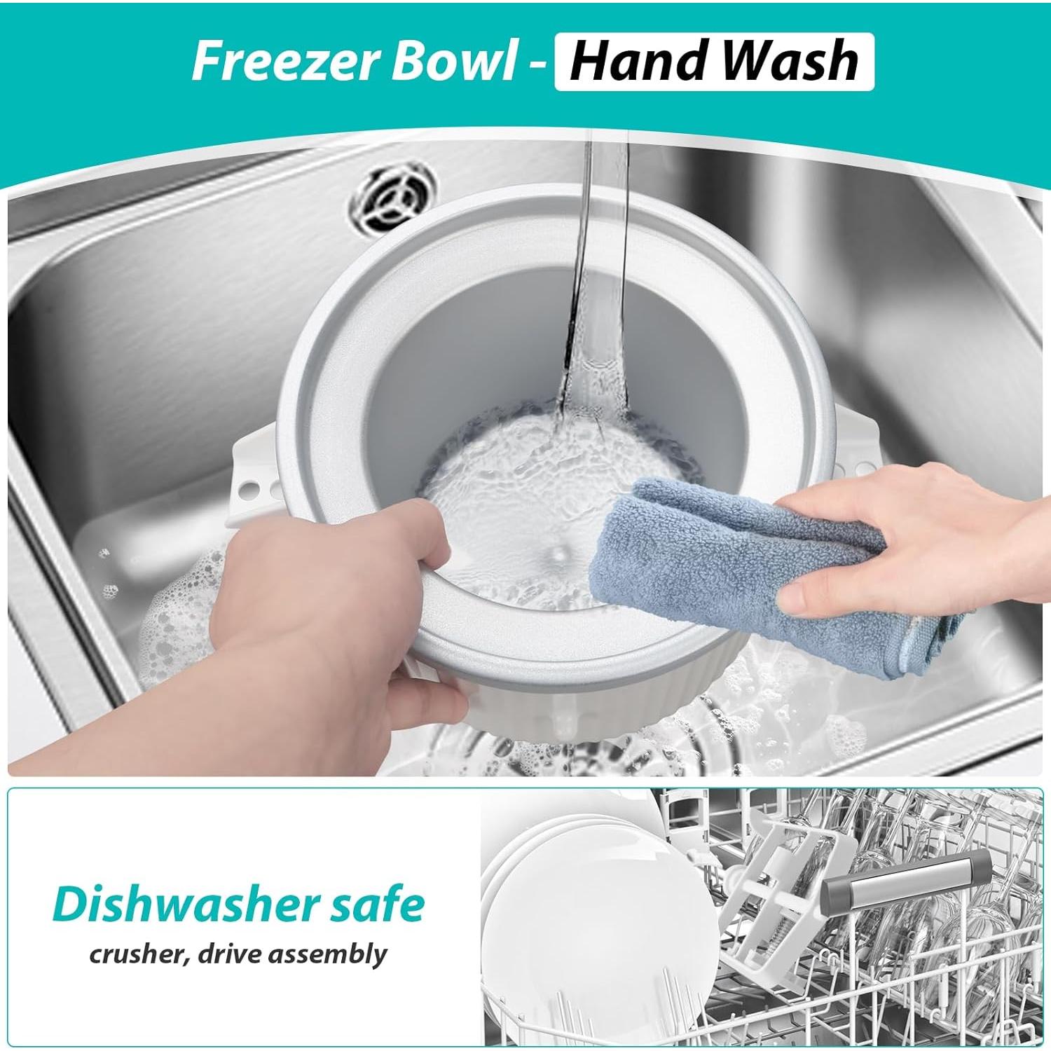 Accesorio Helados KitchenAid GuanQiao 2 Qt Blanco