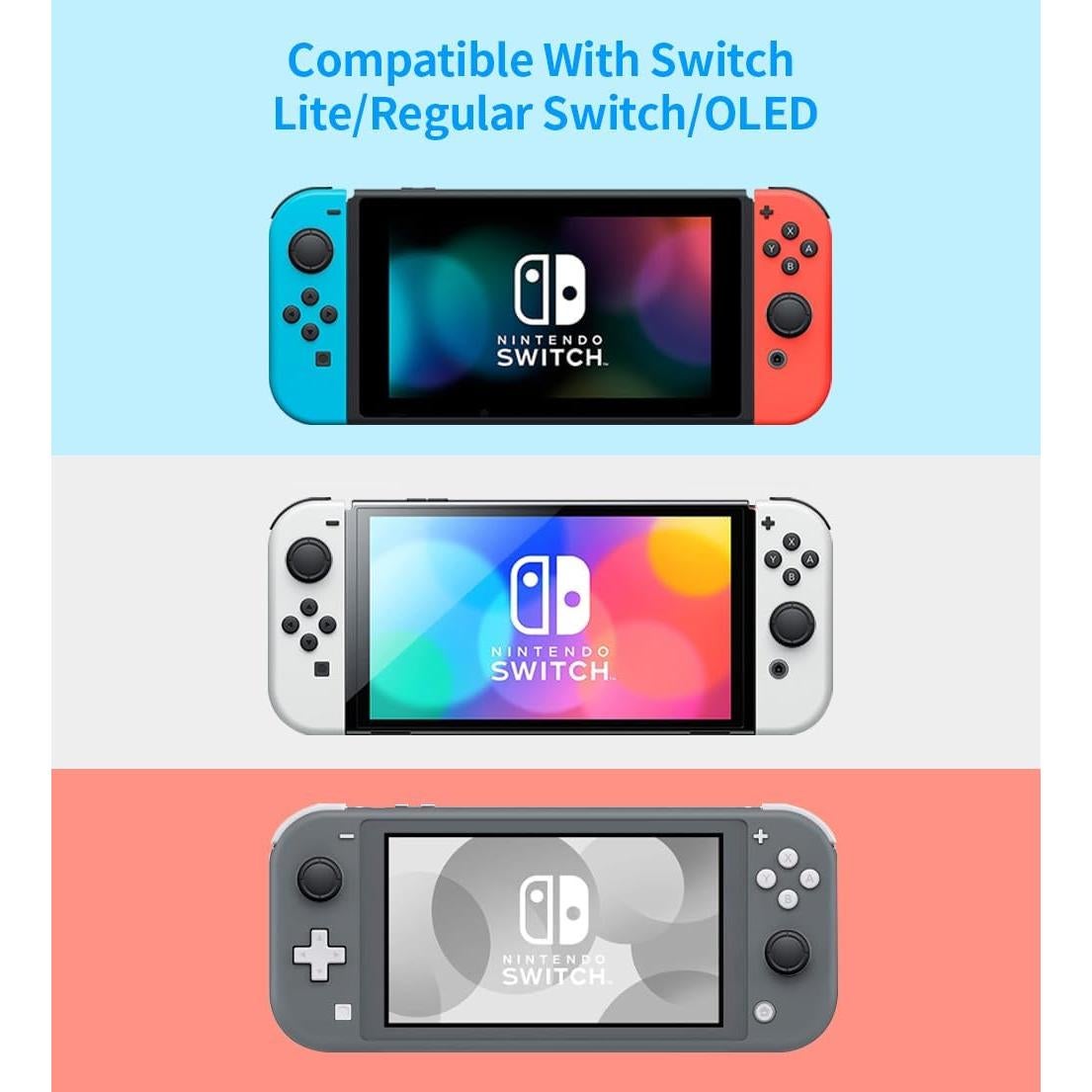 Joystick Efecto Hall Rzkipdy 19 en 1 para JoyCon Switch