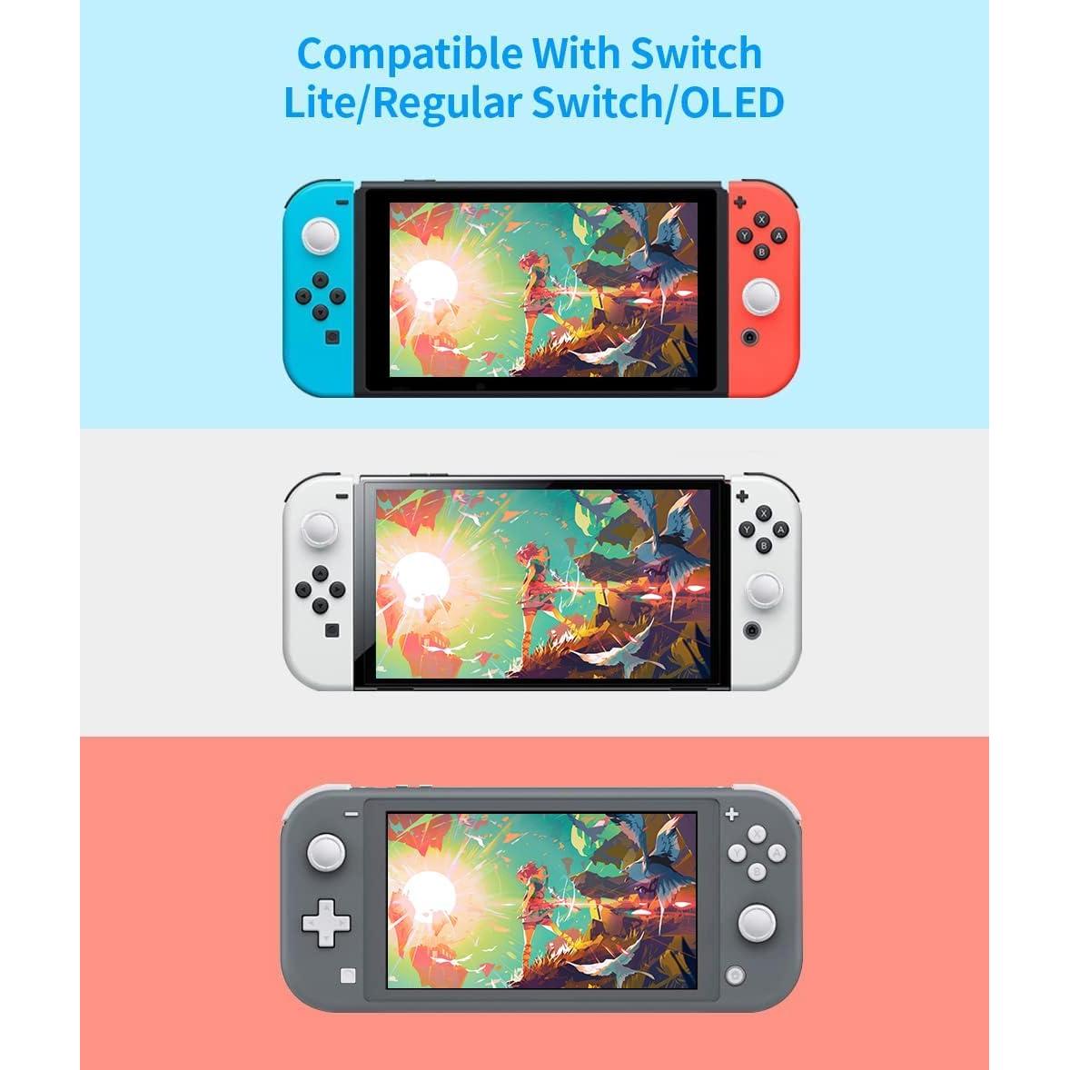 Reemplazo Joystick Switch Lite Rzkipdy 19 en 1 Kit Reparación