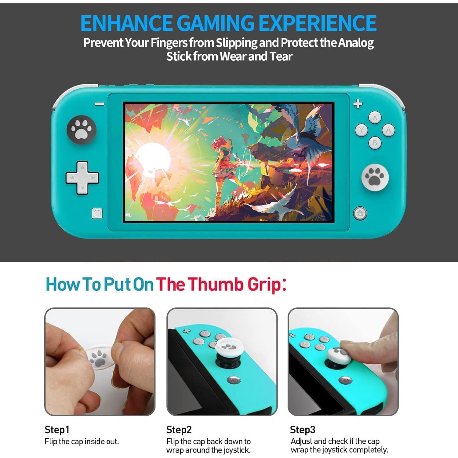 Reemplazo Joystick Switch Lite Rzkipdy 19 en 1 Kit Reparación