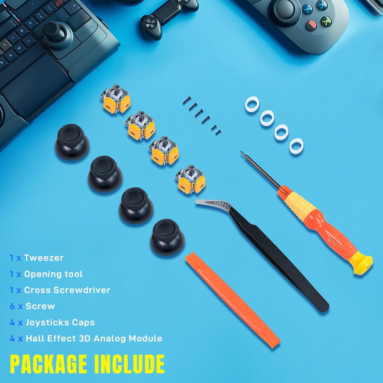 Kits Reemplazo Joysticks Semaiki 4 Pack para Controlador PS5