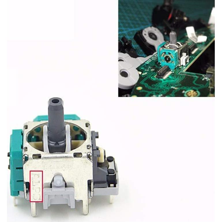 8 Piezas Reemplazo Palancas Analógicas 3D Onyehn para Xbox y PS4