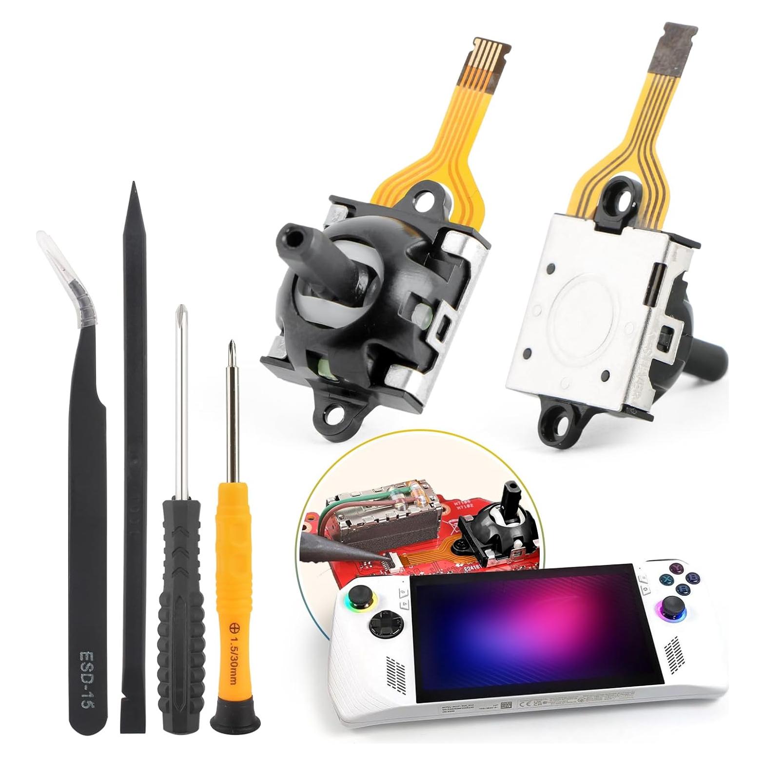 Joystick Efecto Hall para Asus ROG Ally y GPD Win3