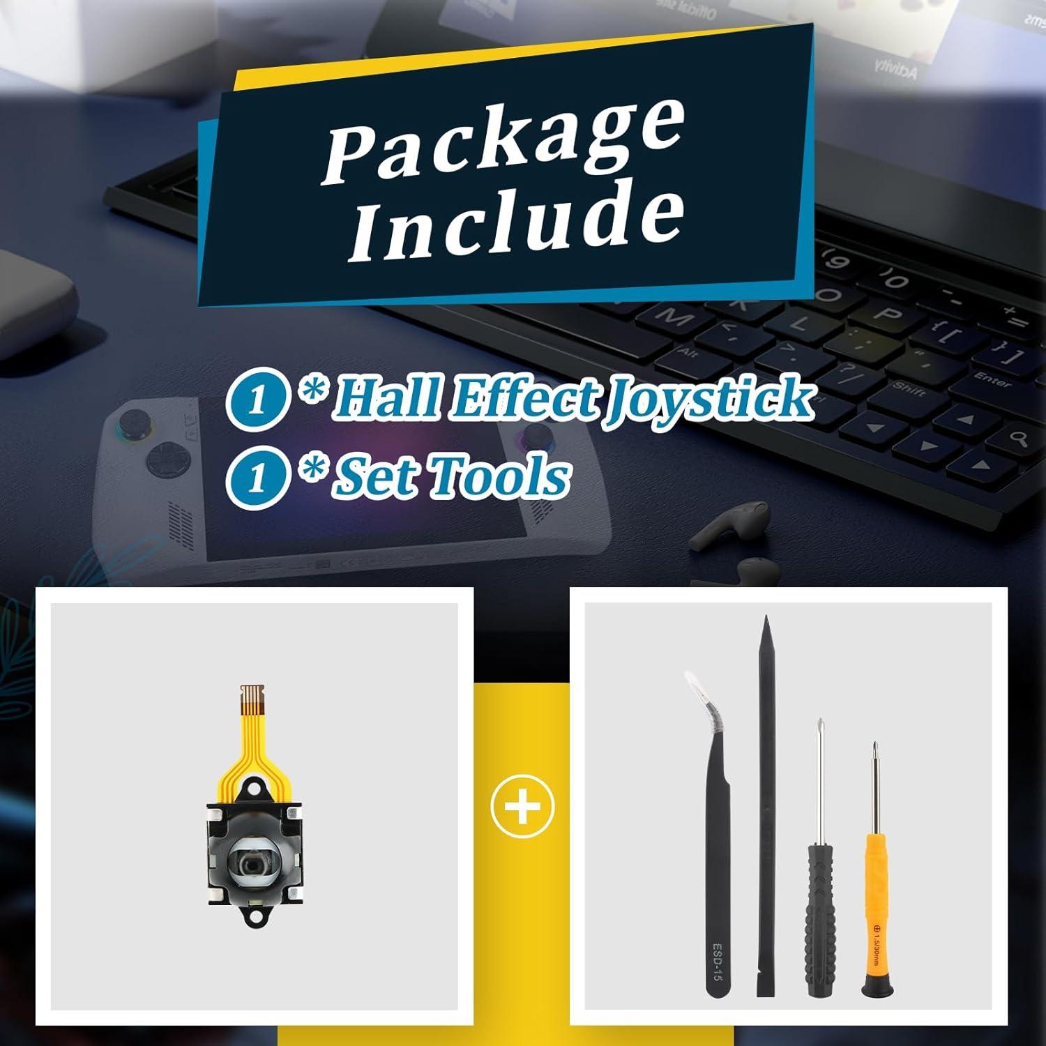 Joystick Efecto Hall para Asus ROG Ally y GPD Win3