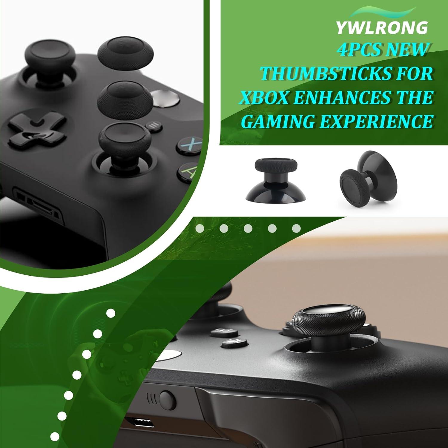 Reemplazo Joystick Xbox One S/X YWLRONG 4 Piezas Naranja