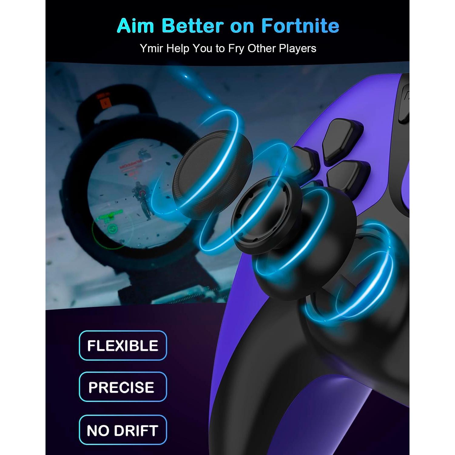 Controlador Inalámbrico Ymir Luna para Fire TV 1200mAh Púrpura