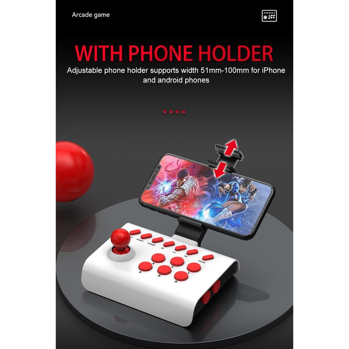 Joystick Arcade arVin para iPhone Android PC Switch PS4