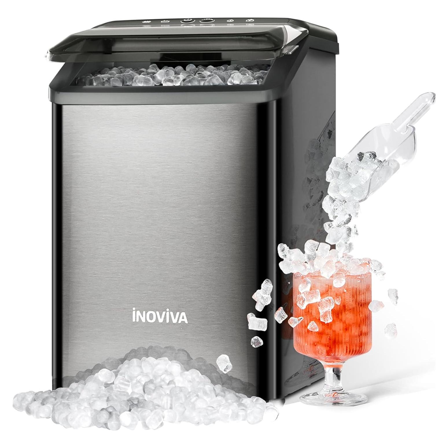 Máquina de Hielo Nugget Inoviva K2.0 18.14 kg/día Autolimpieza