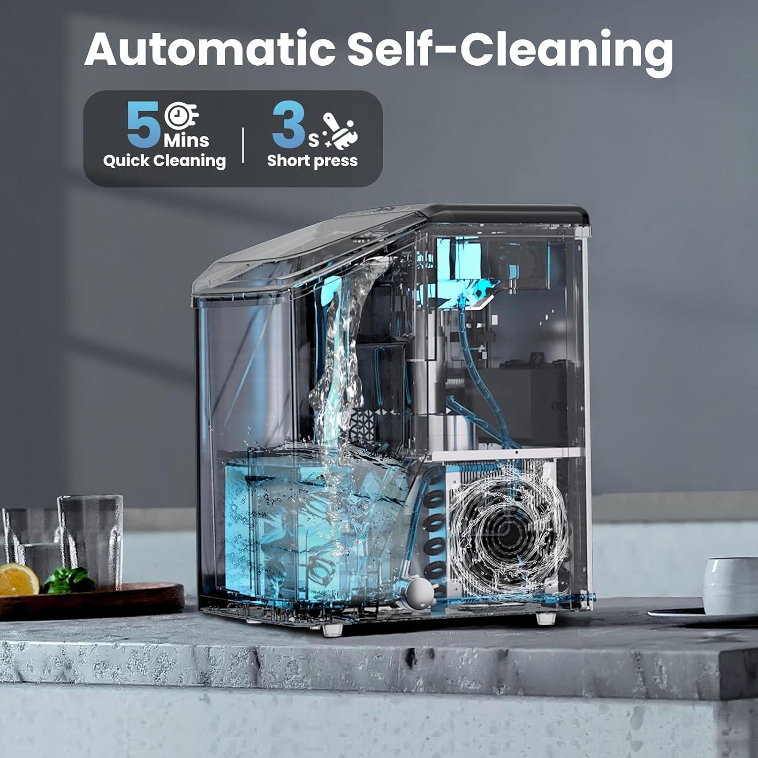 Máquina de Hielo Nugget Inoviva K2.0 18.14 kg/día Autolimpieza