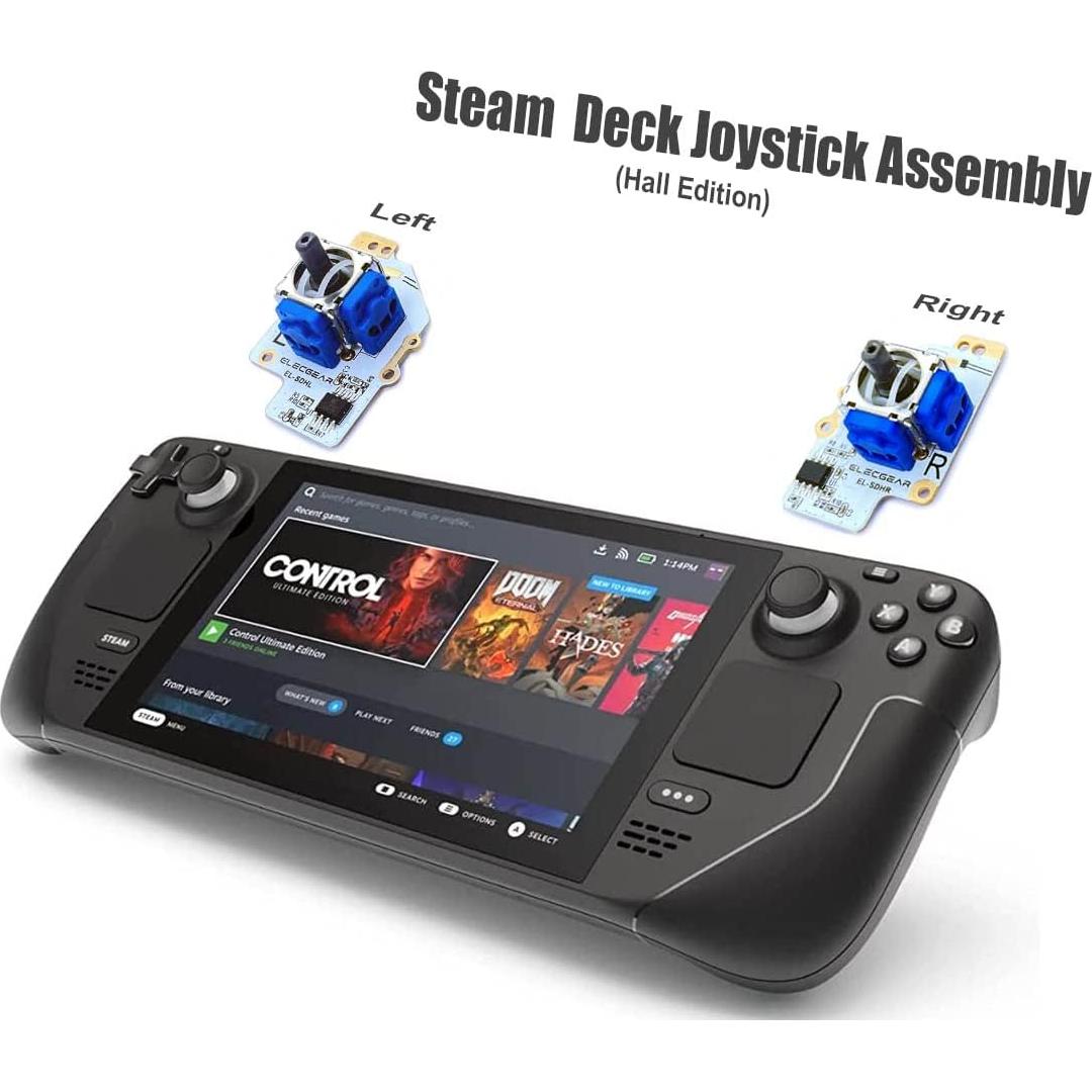 Joystick Reemplazo ElecGear para Steam Deck - Sin Deriva