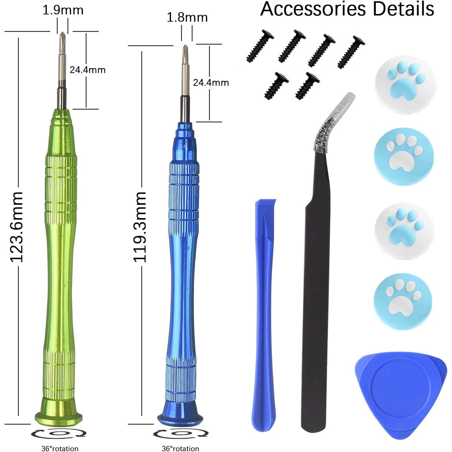 Joystick Reemplazo VGBUS para Switch Lite + Kit Herramientas