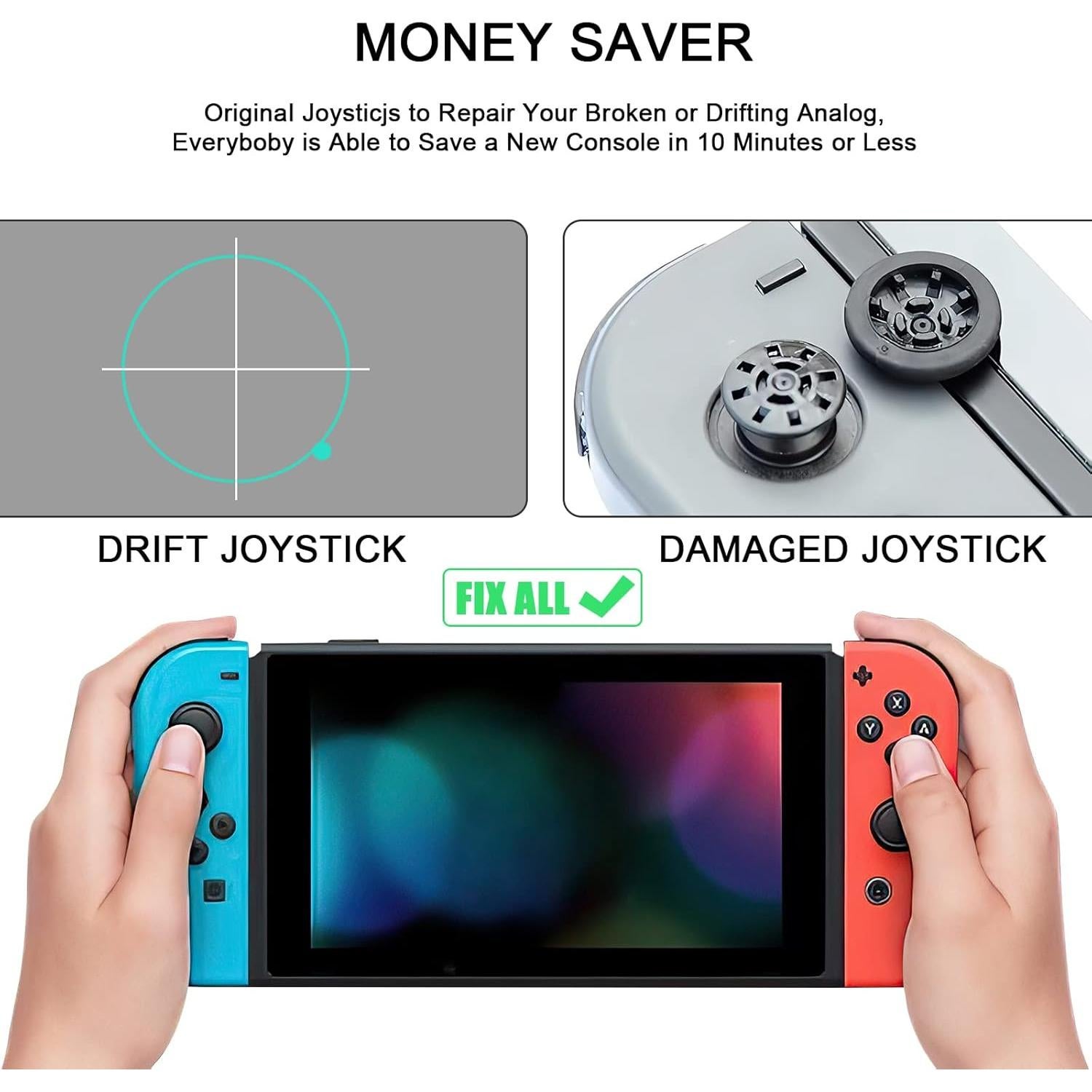 Joystick Reemplazo VGBUS para Switch Lite + Kit Herramientas