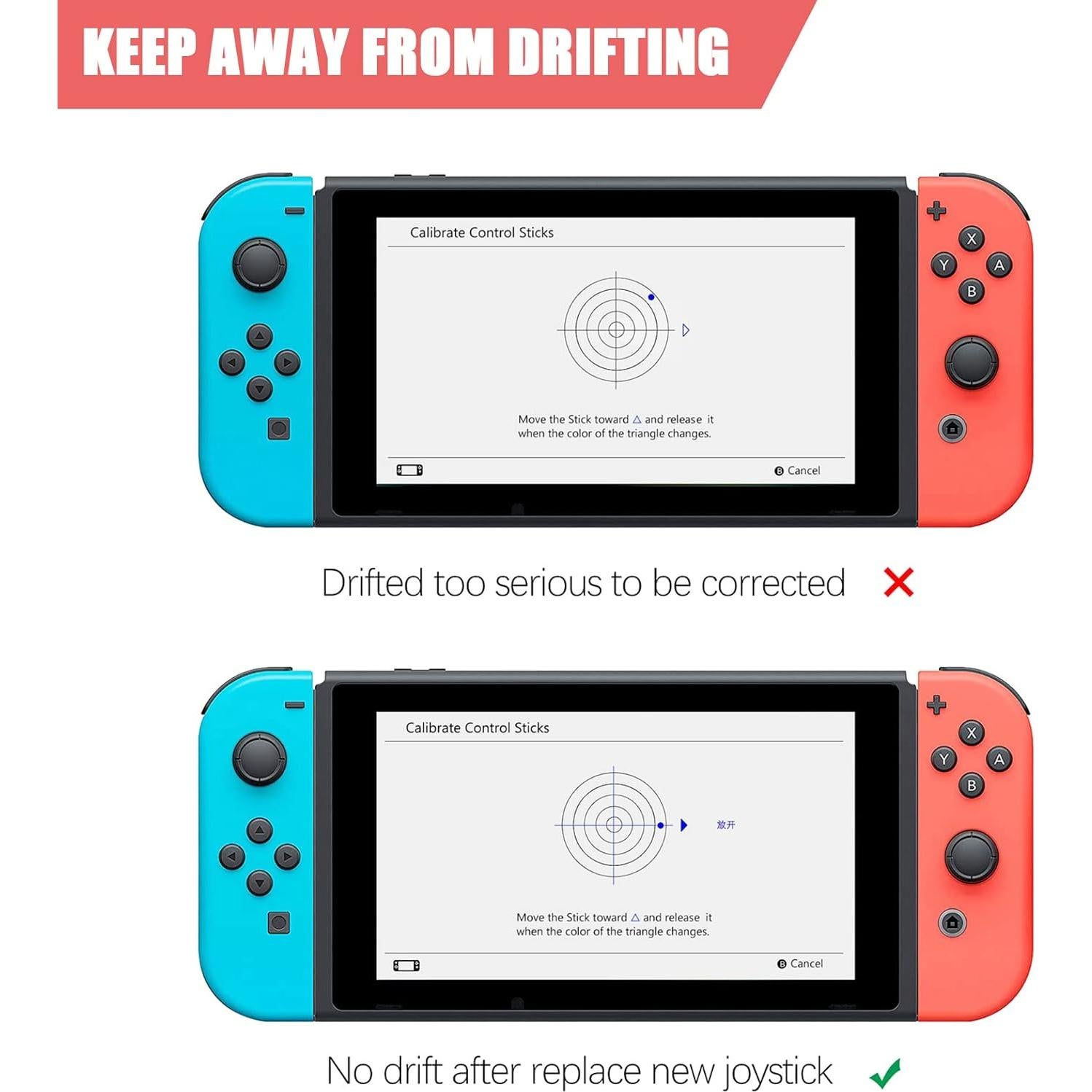 Joystick Reemplazo VGBUS para Switch Lite + Kit Herramientas