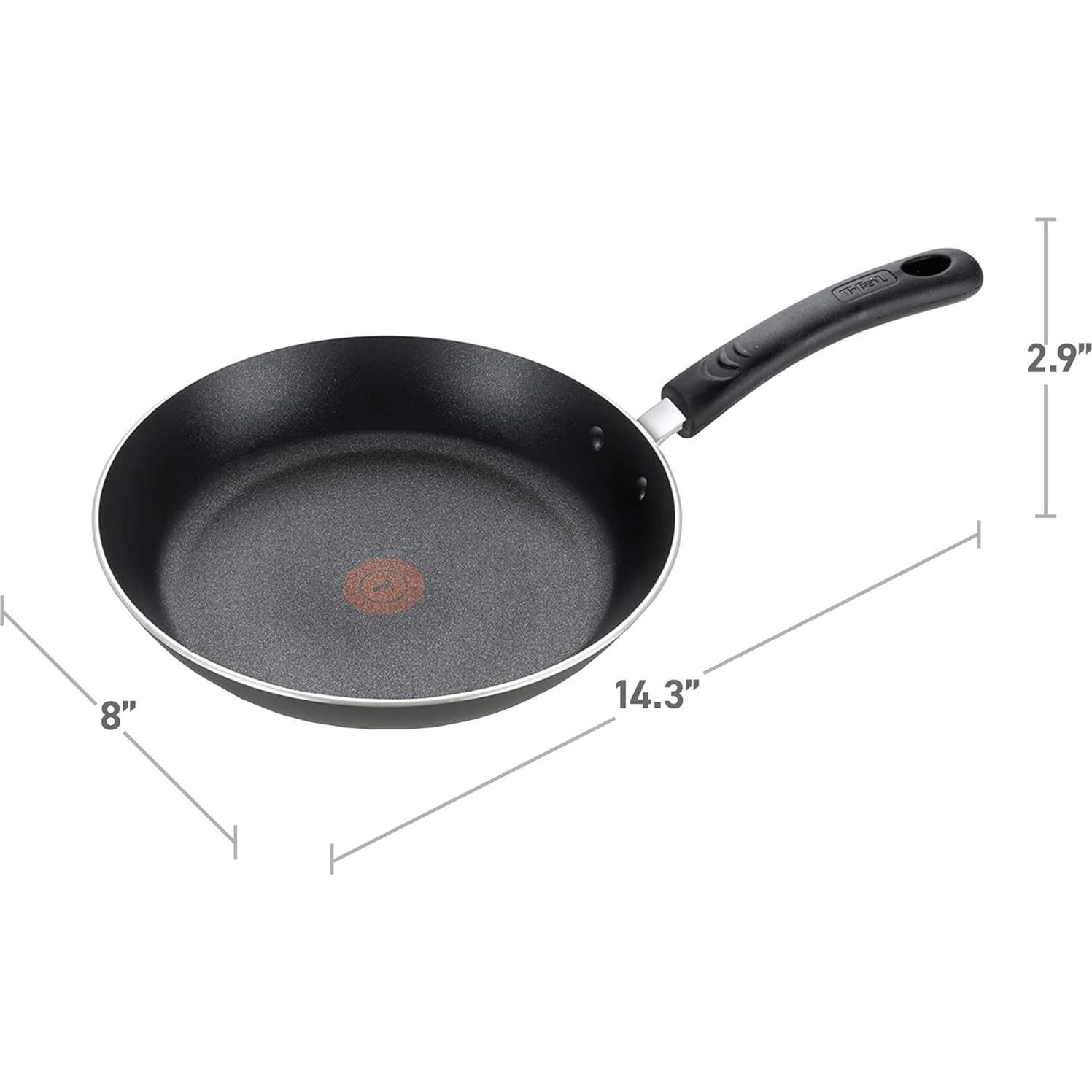 Sartén Antiadherente Tefal Experience 20 cm Inducción Negro