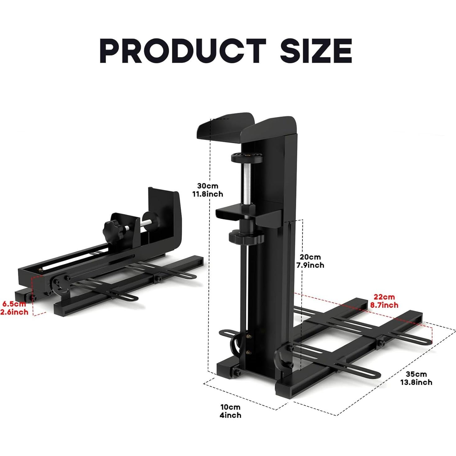 Soporte de escritorio DIWANGUS para joystick Hotas (2 piezas)
