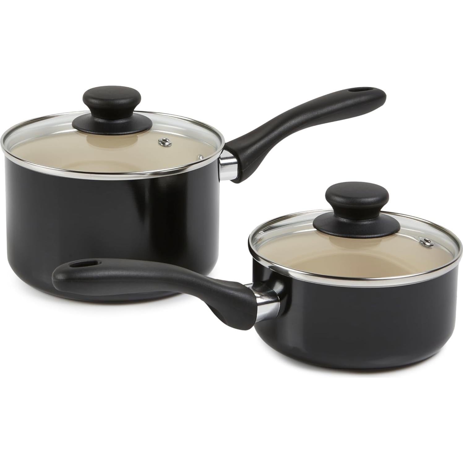 Juego de Ollas y Sartenes Amazon Basics 11 Piezas Cerámica