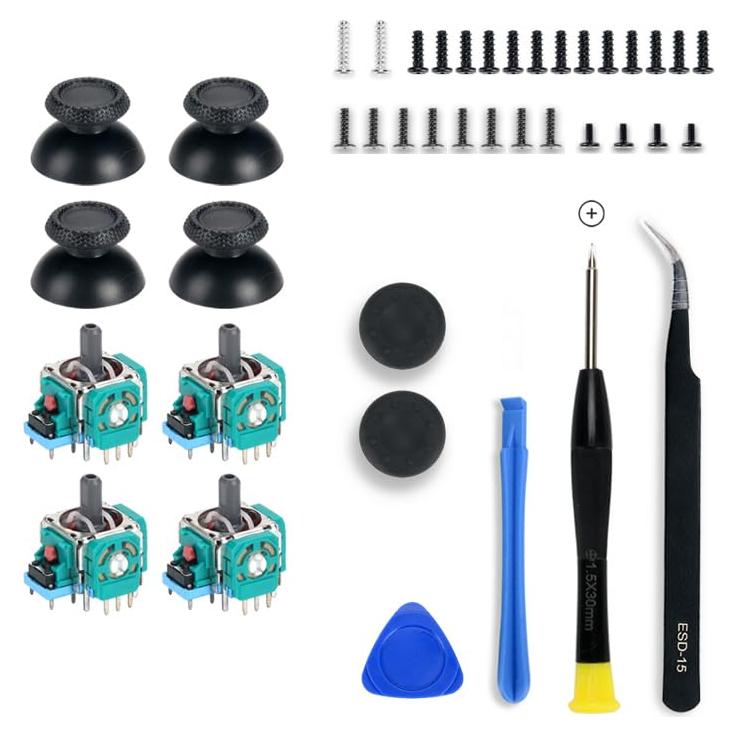 Reemplazo Joysticks Analógicos 3D PS5 COMZPLIFE 4 Piezas