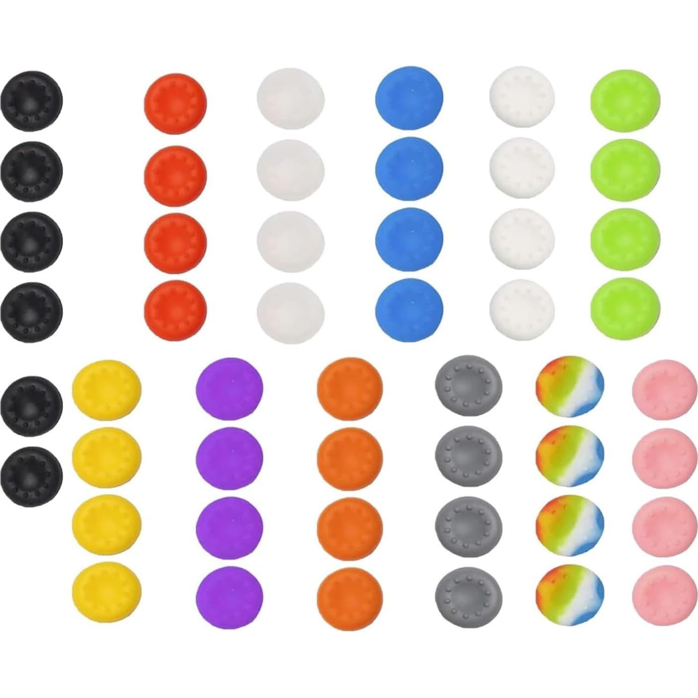 Agarraderas de Pulgar de Silicona CTHTBZ 50PCS para PS5 PS4 Xbox