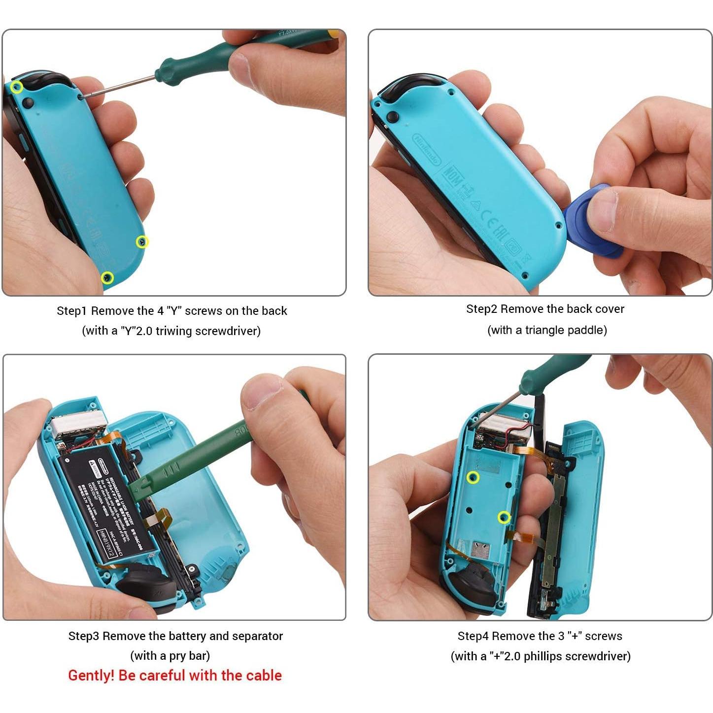 Kit de Reemplazo Joystick VGBUS para Switch Lite 4 Piezas