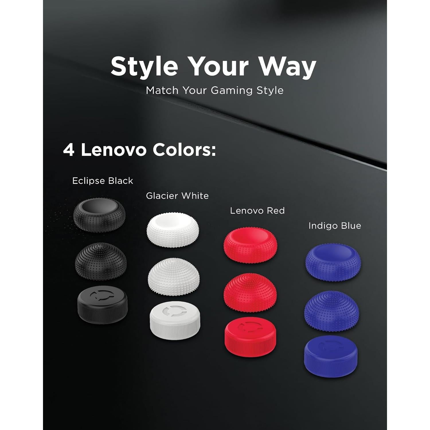 Tapas de Joystick Lenovo Legion Go Azul Índigo - Ergonomía y Precisión