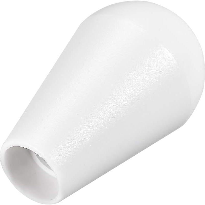 Mango Joystick Ovalado uxcell Reemplazo para Arcade Blanco 2Pcs