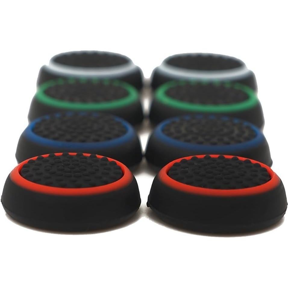 16 Tapas de Silicona Noctilucentes para Joystick SUBANG