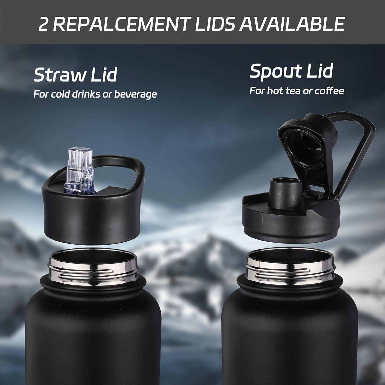 Botella de Agua Aislada HASLE OUTFITTERS 0.95L Doble Pared