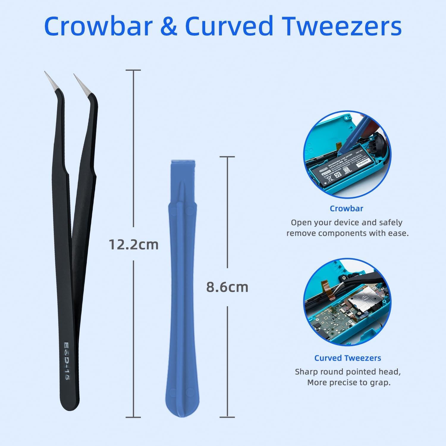 Kit Reemplazo Joystick Analógico Wigearss para Switch - Negro