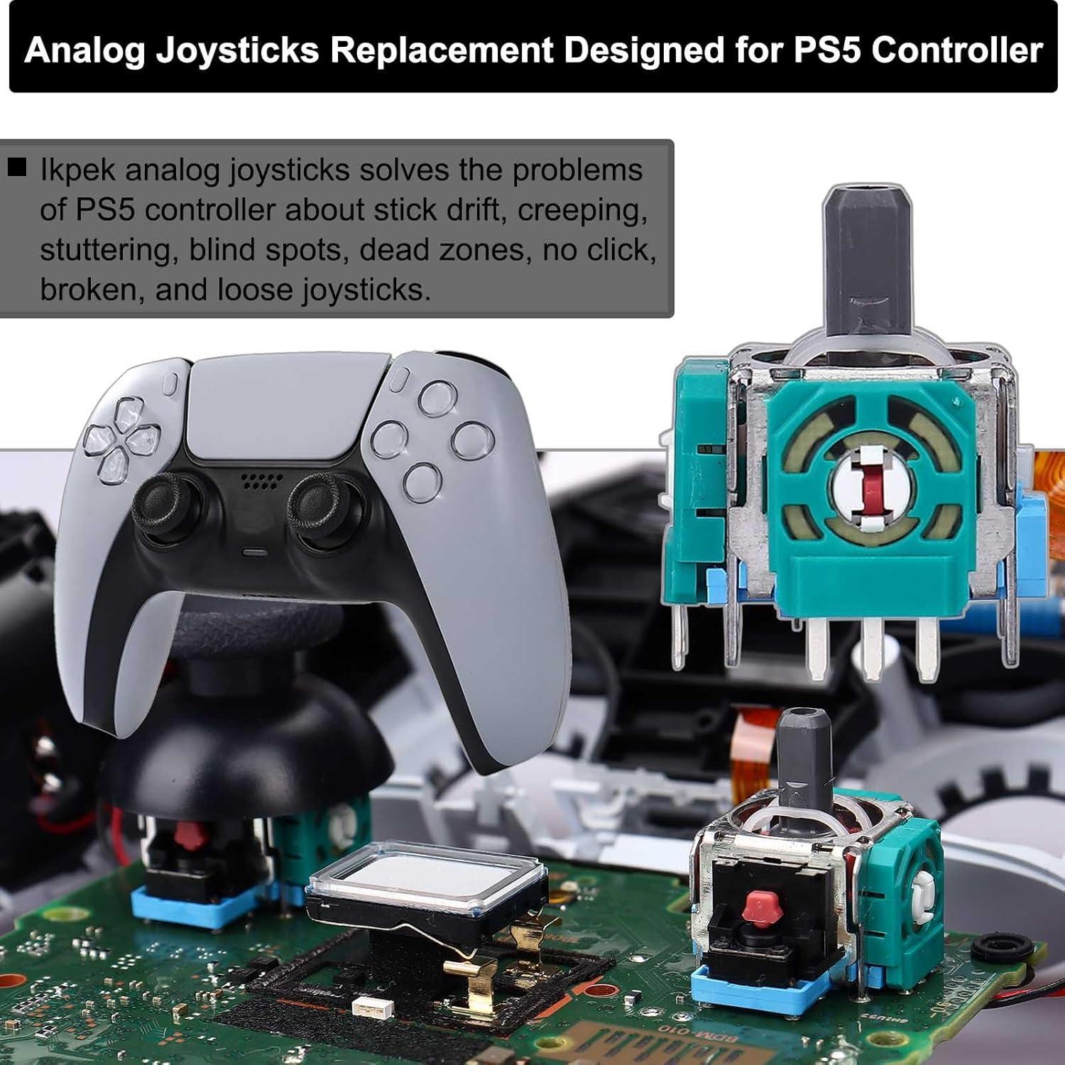 Joystick Reemplazo Ikpek para Controlador PS5 - 4 Piezas