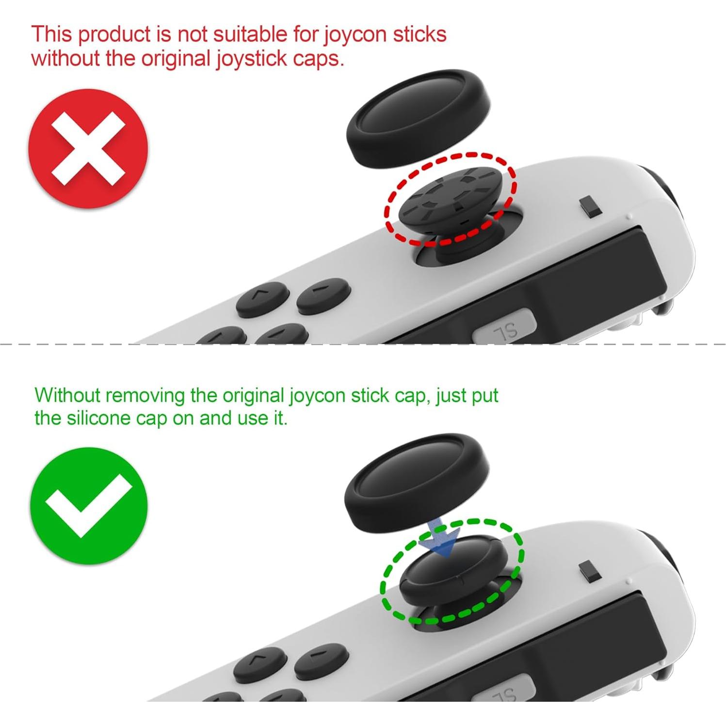 Tapa Joystick eXtremeRate para Nintendo Switch Lite - Gris