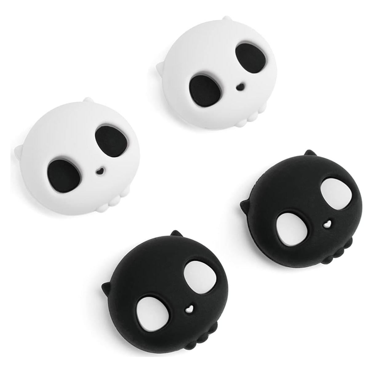 Tapas de Pulgar GeekShare Calavera para Nintendo Switch 4PCS