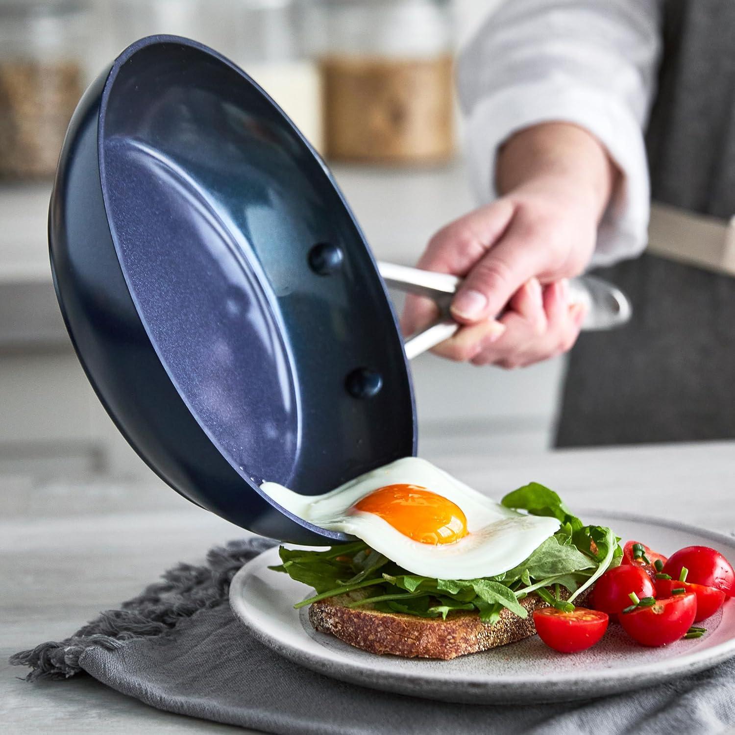 Juego de Utensilios de Cocina GreenPan 14 Piezas Cerámica Azul