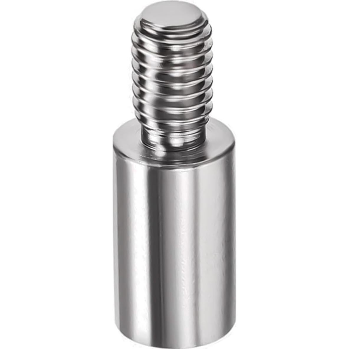 Boguish Stainless Steel Arcade Joystick 15mm Shaft Extender Control Rod Extension Classic Fighting Game Machine DIY Parts 4Pcs