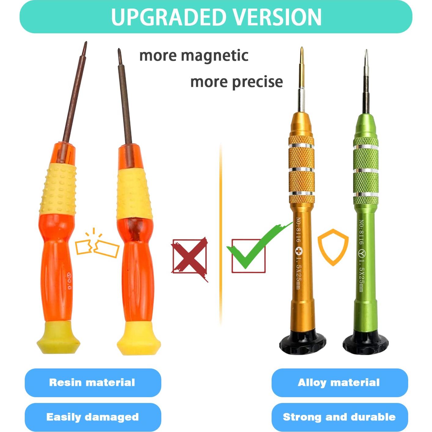 Kit Reparación Joystick Joycon VGBUS 32 Piezas para Switch