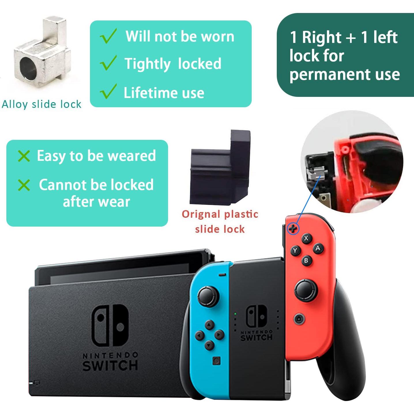 Kit Reparación Joystick Joycon VGBUS 32 Piezas para Switch